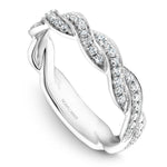 Load image into Gallery viewer, 14K Noam Carver Stackable in White Gold with  62 Round Diamonds
