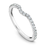 Load image into Gallery viewer, 14K Noam Carver Stackable in White Gold with  23 Round Diamonds
